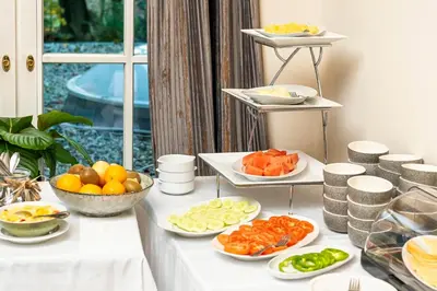 Essen im Hotel oder in der Nähe