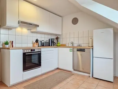 Küche/Küchenzeile in der Unterkunft RR - Apartments Kappel - 85qm - Lift - WIFI