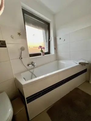 Ein Badezimmer in der Unterkunft Ferien47 Pirna