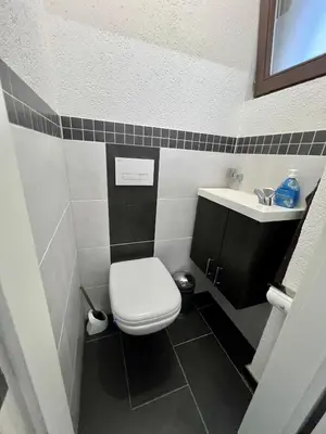 Ein Badezimmer in der Unterkunft Ferien47 Pirna