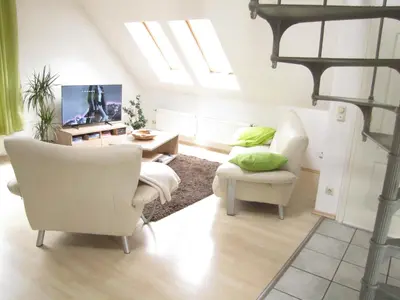 TV/Unterhaltungsangebot in der Unterkunft Ferienwohnung im Grünen von Dresden