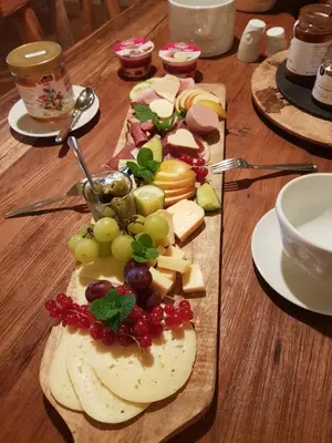 Essen in der Pension oder in der Nähe