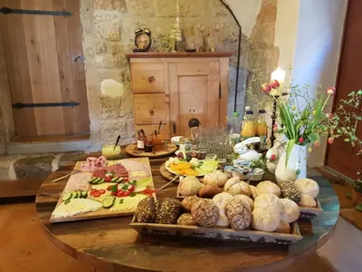 Essen in der Pension oder in der Nähe