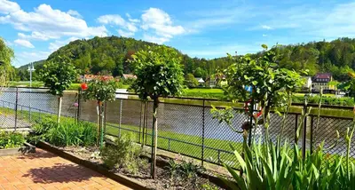 Naturlandschaft in der Nähe der Ferienwohnung