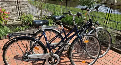 Radfahren an der Unterkunft Rosengarten Gerlinde oder in der Nähe