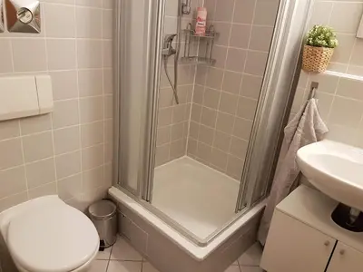 Ein Badezimmer in der Unterkunft Studio Dresden Neustadt & parking