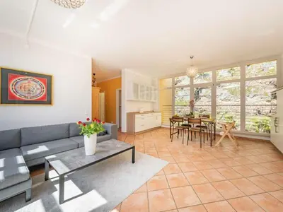 Ein Sitzbereich in der Unterkunft Villa Emma Comfortable holiday residence