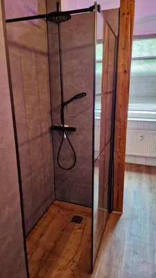 Ein Badezimmer in der Unterkunft Ferienwohnung Winternest