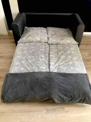 Ein Bett oder Betten in einem Zimmer der Unterkunft Apartment im Herzen von Meissen No3