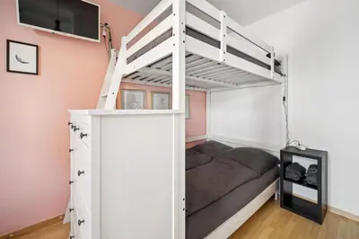 Ein Bett oder Betten in einem Zimmer der Unterkunft Royal Panometer Residence - Free Parking