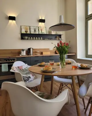 Ein Sitzbereich in der Unterkunft Cosel Apartment Altstadt Radfahrer Balkon WLAN