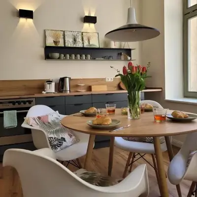 Cosel Apartment Altstadt Radfahrer Balkon WLAN