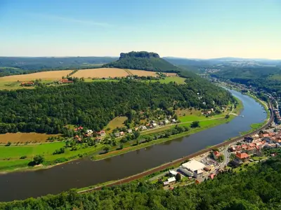 Naturlandschaft in der Nähe der Ferienwohnung