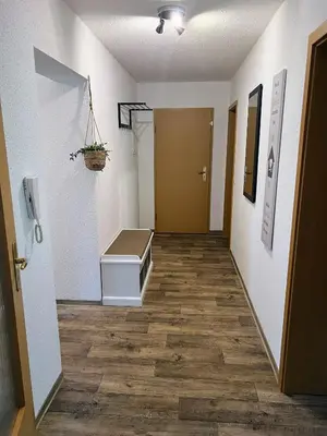 Grundriss der Unterkunft Famielienapartment An der Forellenschänke