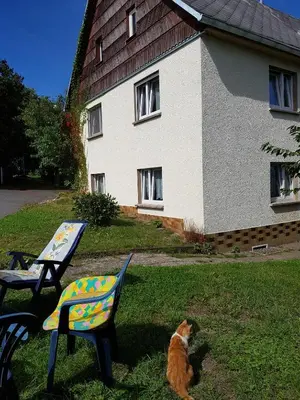 Haustiere von Gästen der Unterkunft Monteurswohnung am Obstgarten