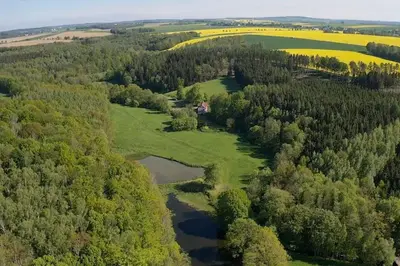 Naturlandschaft in der Nähe der Ferienwohnung