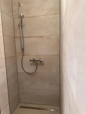 Ein Badezimmer in der Unterkunft Ferienhaus Barbarine