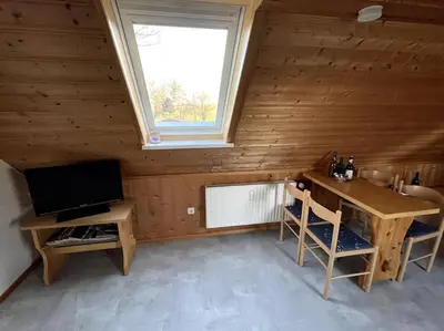 Küche/Küchenzeile in der Unterkunft Ferienwohnung mit Sonnenterrasse, Monteursunterkunft, Gästewohnung