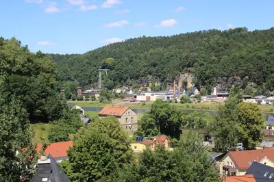 Naturlandschaft in der Nähe des Ferienhauses