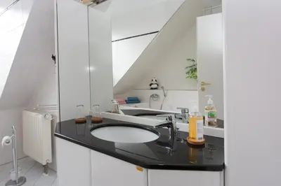 Ein Badezimmer in der Unterkunft Sonne, Mond und Sterne