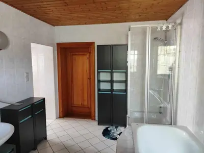 Ein Badezimmer in der Unterkunft Ferienwohnung Kühnel