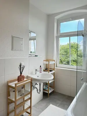 Grundriss der Unterkunft NewCityHome - Chemnitz - 3 Zi - Comfort Apartment Frida - Central