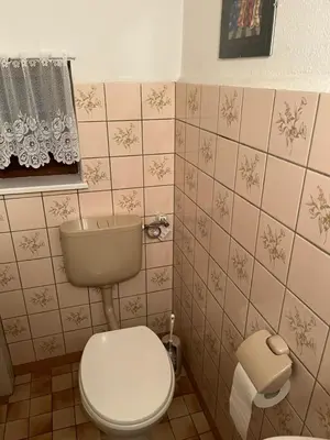 Ein Badezimmer in der Unterkunft Ferienwohnung Zschopautal