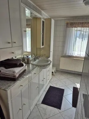 Ein Badezimmer in der Unterkunft Ferienhaus Pali - idyllische Atmosphäre