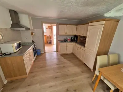 Küche/Küchenzeile in der Unterkunft Ferienhaus Pali - idyllische Atmosphäre