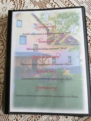 Grundriss der Unterkunft Ferienwohnung Moni