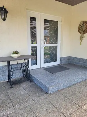 Ein Patio oder anderer Außenbereich in der Unterkunft Grubschützer Ferienhäuschen