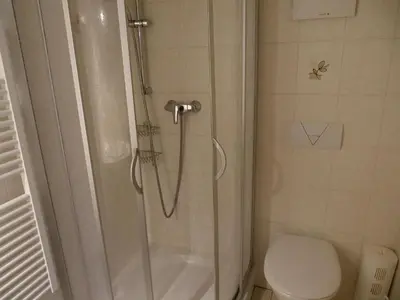 Ein Badezimmer in der Unterkunft Erbgerichtsgasthof Holzhau