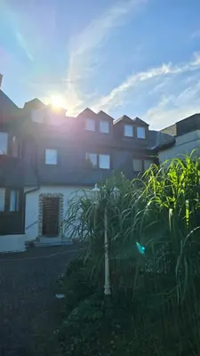 Das Gebäude in dem sich das Hotel befindet