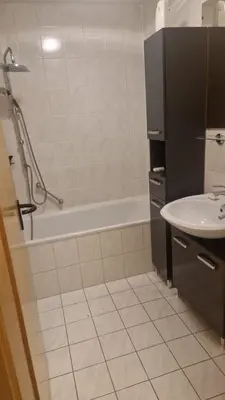 Ein Badezimmer in der Unterkunft Gemütliches Apartment