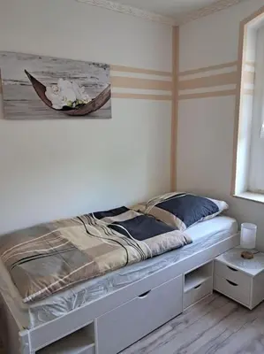 Ein Bett oder Betten in einem Zimmer der Unterkunft Apartment Misena