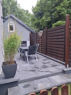 Ein Patio oder anderer Außenbereich in der Unterkunft Apartment Misena