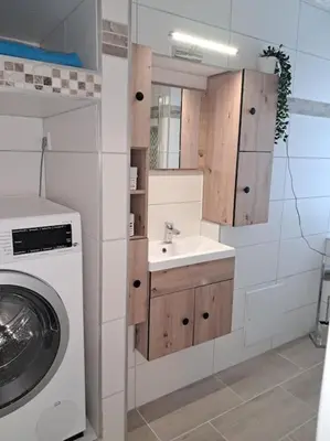 Ein Badezimmer in der Unterkunft Apartment Misena