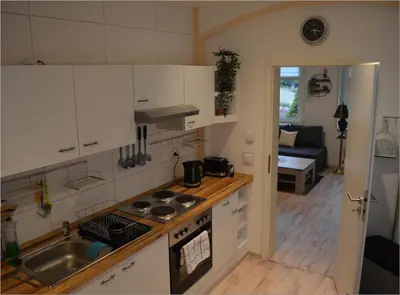 Küche/Küchenzeile in der Unterkunft Apartment Misena