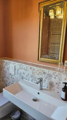 Ein Badezimmer in der Unterkunft Villa Elbling