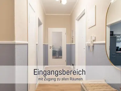 Grundriss der Unterkunft Benville Pirna - 54qm für 5 Personen - Ruhige Lage & Stellplatz - WLAN - Zentral - Fahrradkeller