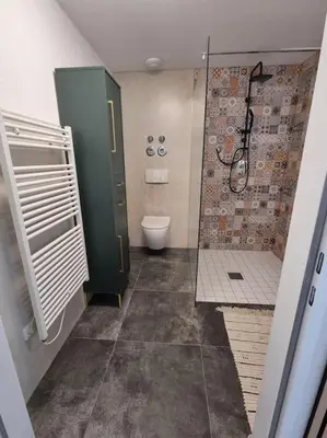 Ein Badezimmer in der Unterkunft Altstadt-Oase mit Traumblick