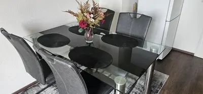 Ein Sitzbereich in der Unterkunft SeenSucht & Urlaubsträume, Ferienwohnung 