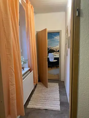 Ein Bett oder Betten in einem Zimmer der Unterkunft Casa Verde Dresden