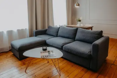 Ein Sitzbereich in der Unterkunft Zentrumsnah, Balkon, 2 Smart TV, schnelles WiFi