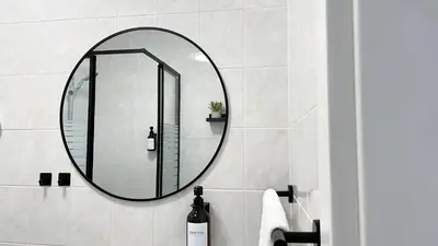Ein Badezimmer in der Unterkunft JINO Pirna I modern - Top Lage - Balkon