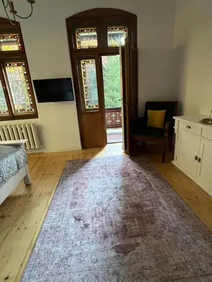Ein Bett oder Betten in einem Zimmer der Unterkunft Villa Märchenland