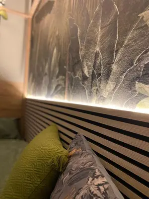 Ein Bett oder Betten in einem Zimmer der Unterkunft K2-Project - Dschungel-Abenteuer