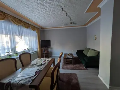 Ein Sitzbereich in der Unterkunft Pension Remenar & Lorenz