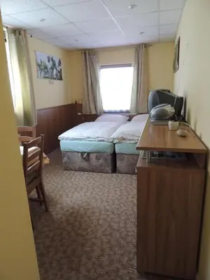 Ein Bett oder Betten in einem Zimmer der Unterkunft Ferienwohnung Nr. 2 