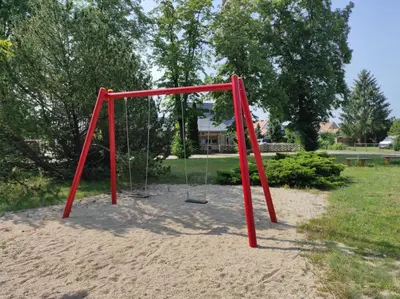 Ein Kinderspielbereich in der Unterkunft Quartier Torno